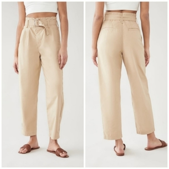 Levi's Denim - Levi's High Loose Taper Pants in Incense Brown Tan Khaki